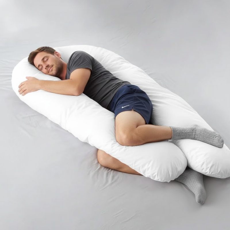 Full Support U-Shaped Body Pillow