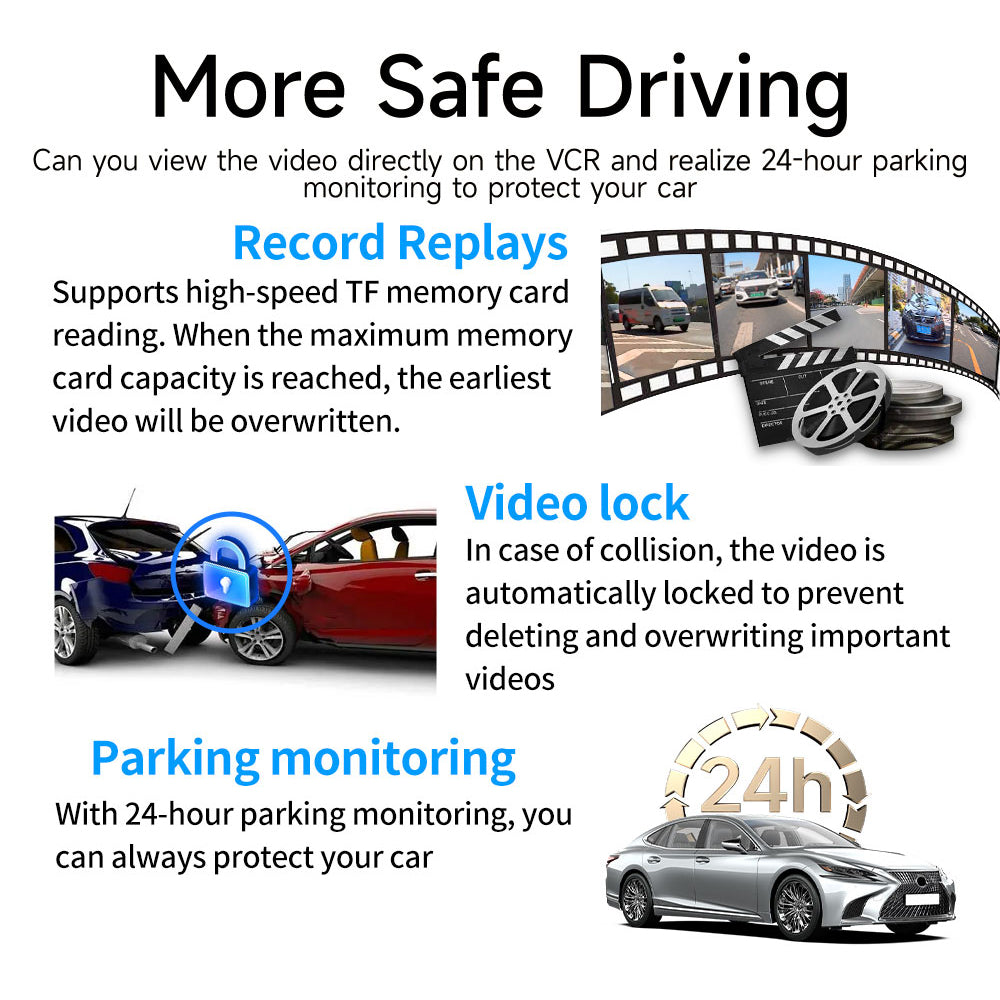 V9 Smart Dashcam with CarPlay
