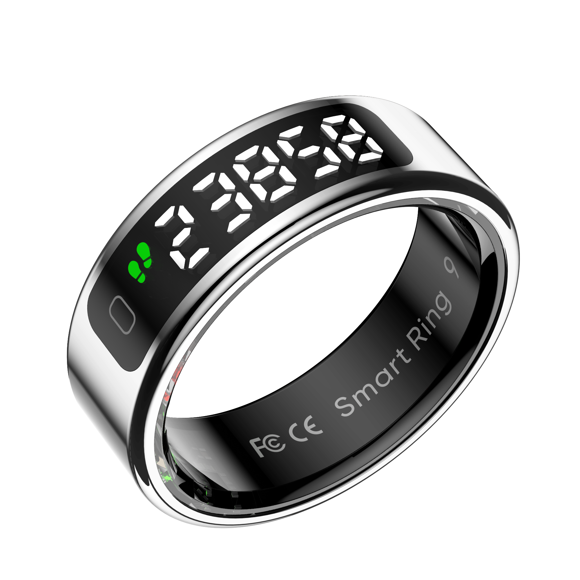 R11C Smart Ring Silver – Sleep, Heart & Activity Tracker