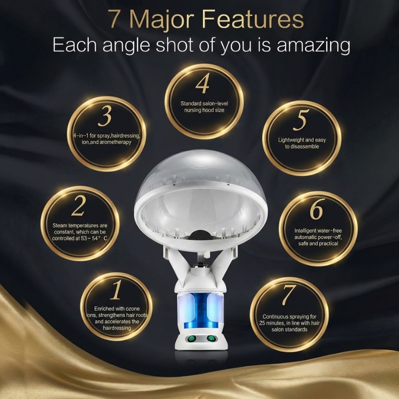 Hair & Facial Steam Hood