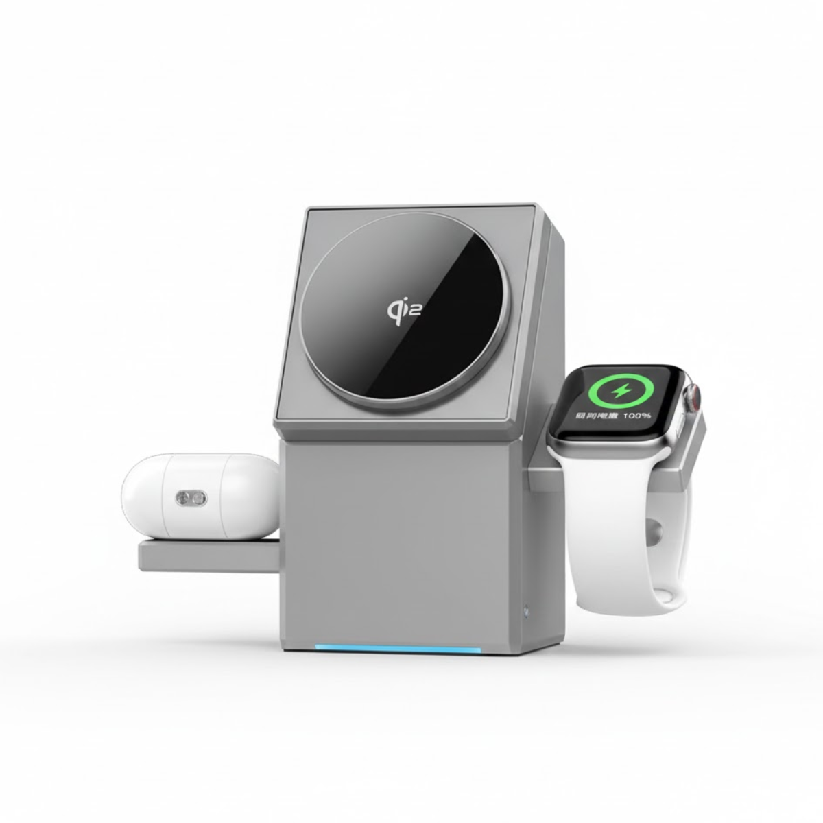 Qi2 3-in-1 Magnetic Charging Station