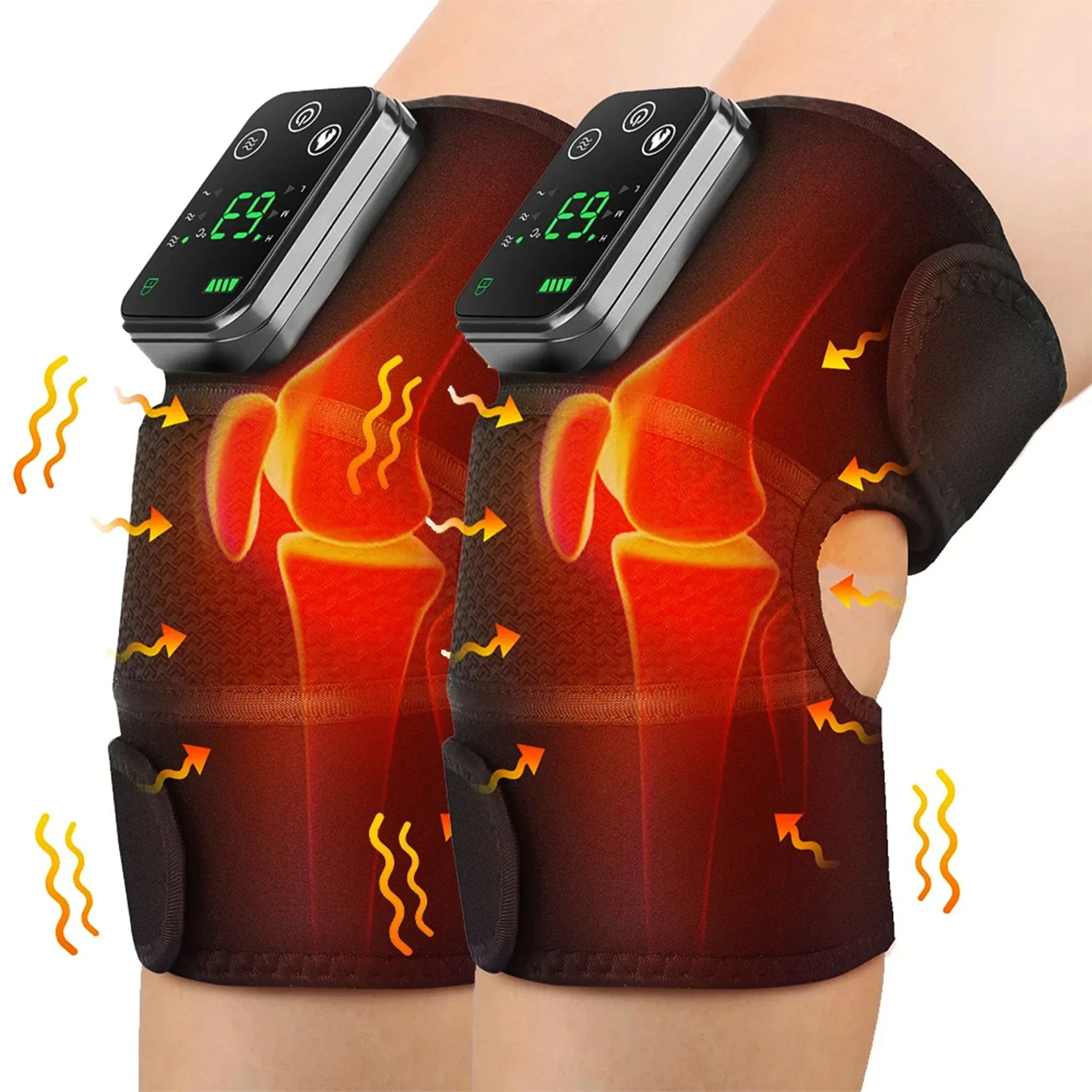 Wireless Heated Massager 3 In 1 Knee Elbow Shoulder