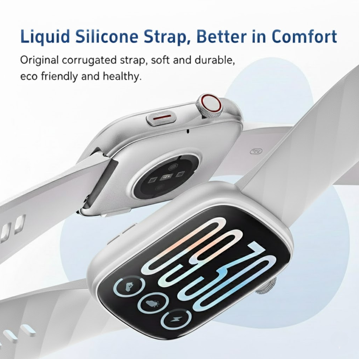 Smart Watch GTS 10 AI AMOLED White Edition