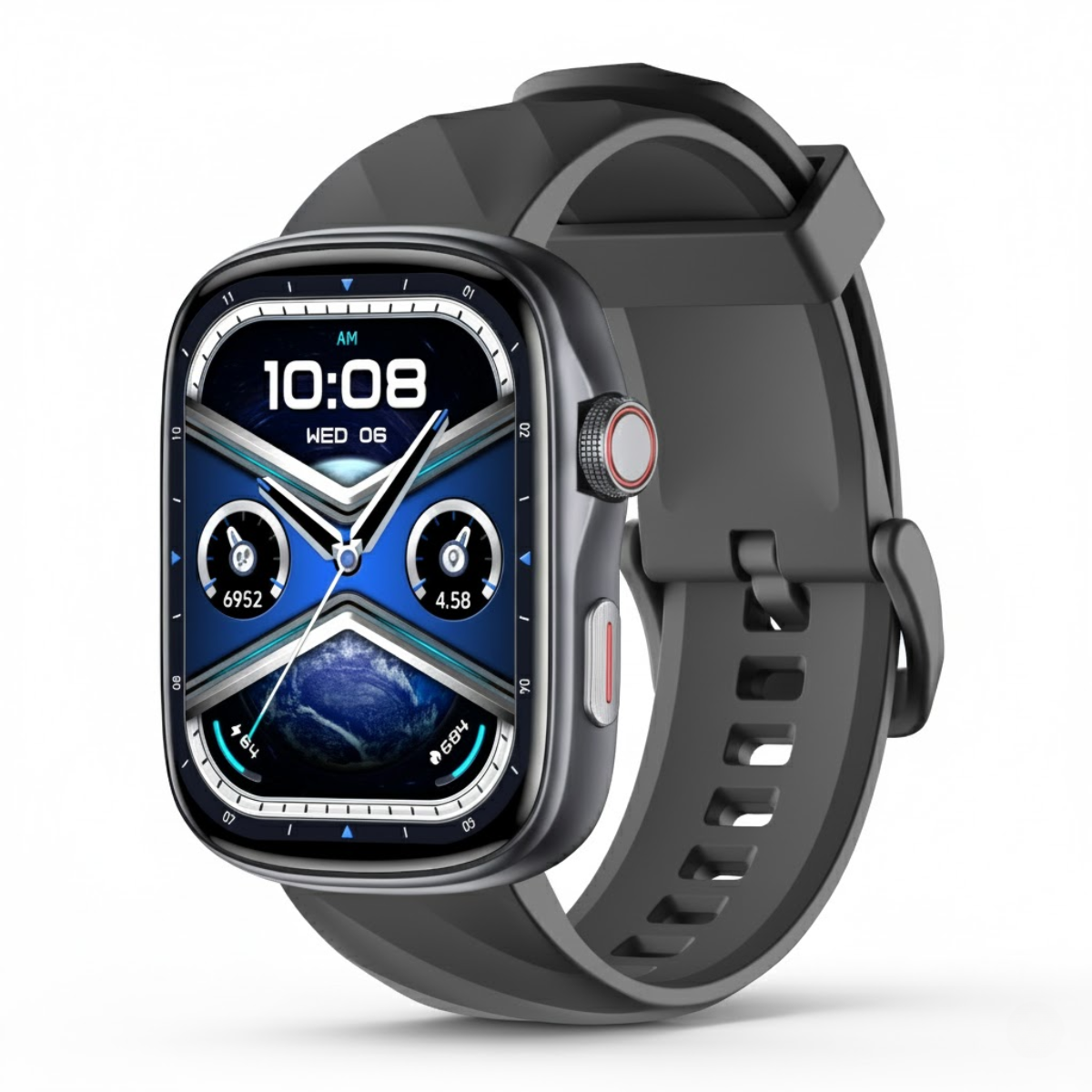 Smart Watch GTS 10 AI AMOLED Black Edition