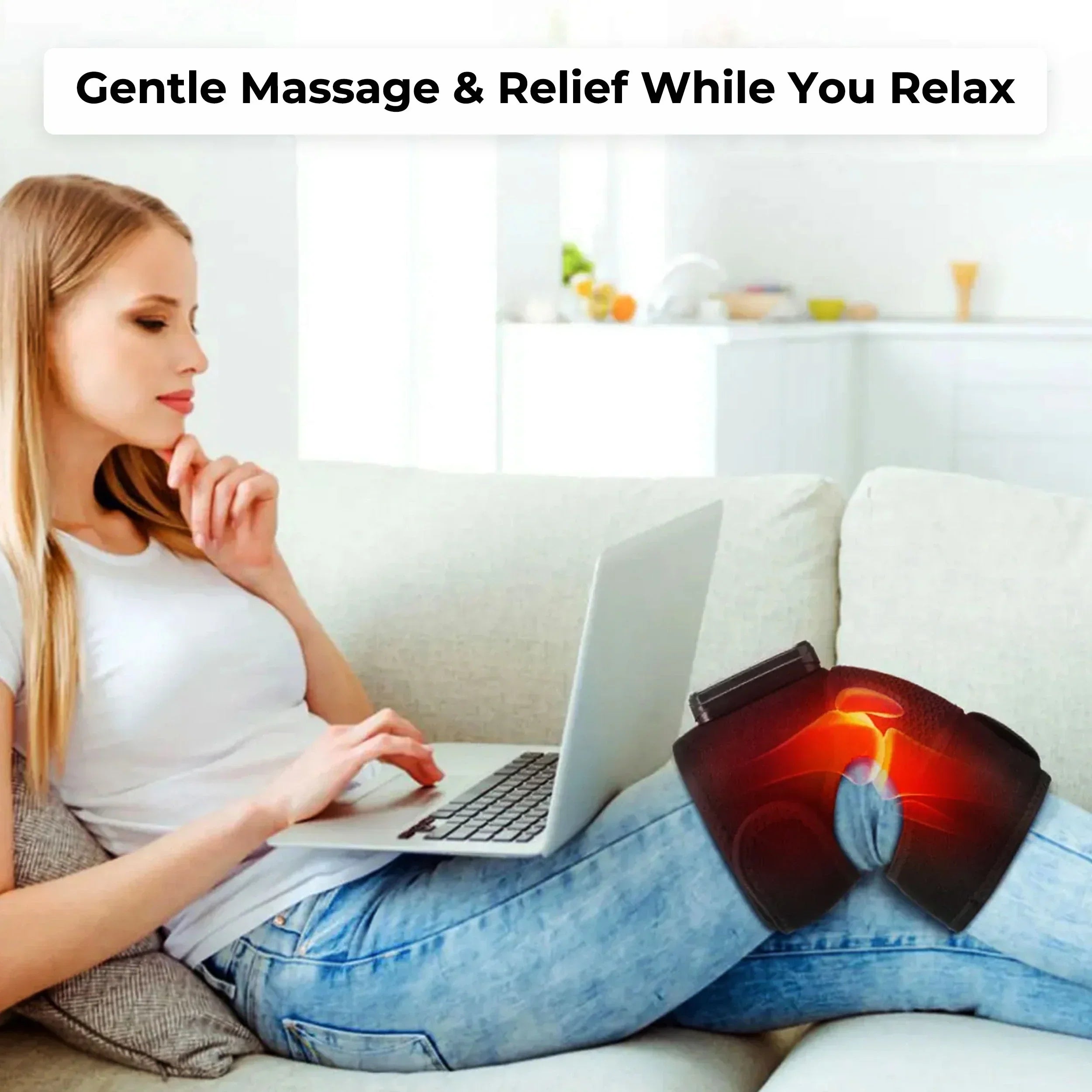 Wireless Heated Massager 3 In 1 Knee Elbow Shoulder