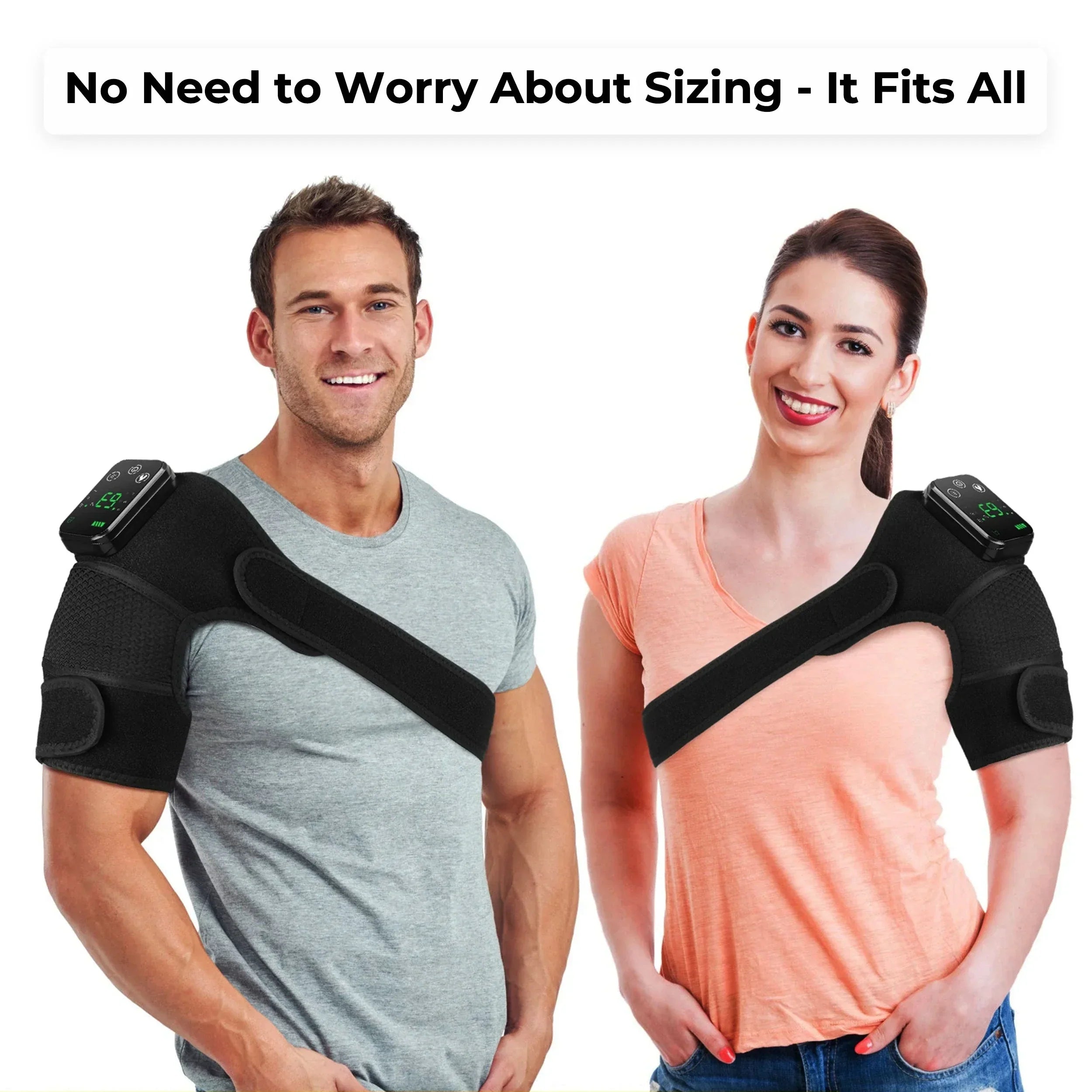 Wireless Heated Massager 3 In 1 Knee Elbow Shoulder