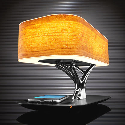 Bonsai Bluetooth Speaker Lamp with Wireless Charging Pad