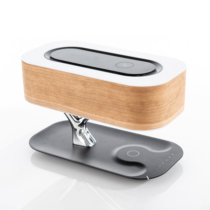 Bonsai Bluetooth Speaker Lamp with Wireless Charging Pad