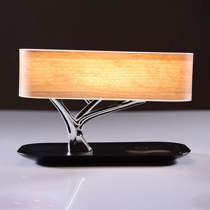 Bonsai Bluetooth Speaker Lamp with Wireless Charging Pad