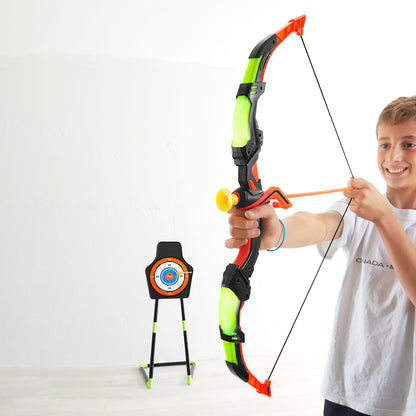 Kids LED Archery Bow Set with Suction Cup Arrows