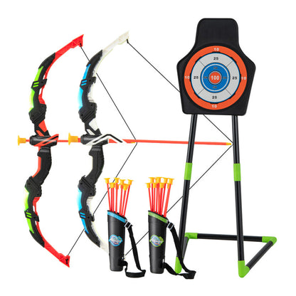 Kids LED Archery Bow Set with Suction Cup Arrows