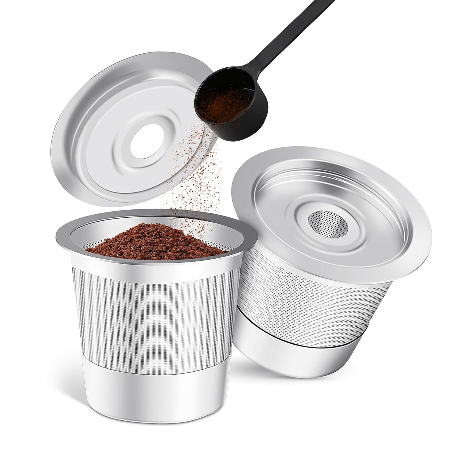 Reusable Stainless Steel K-Cup Coffee Box