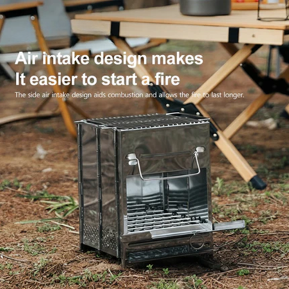 Portable Stainless Steel Camping Stove