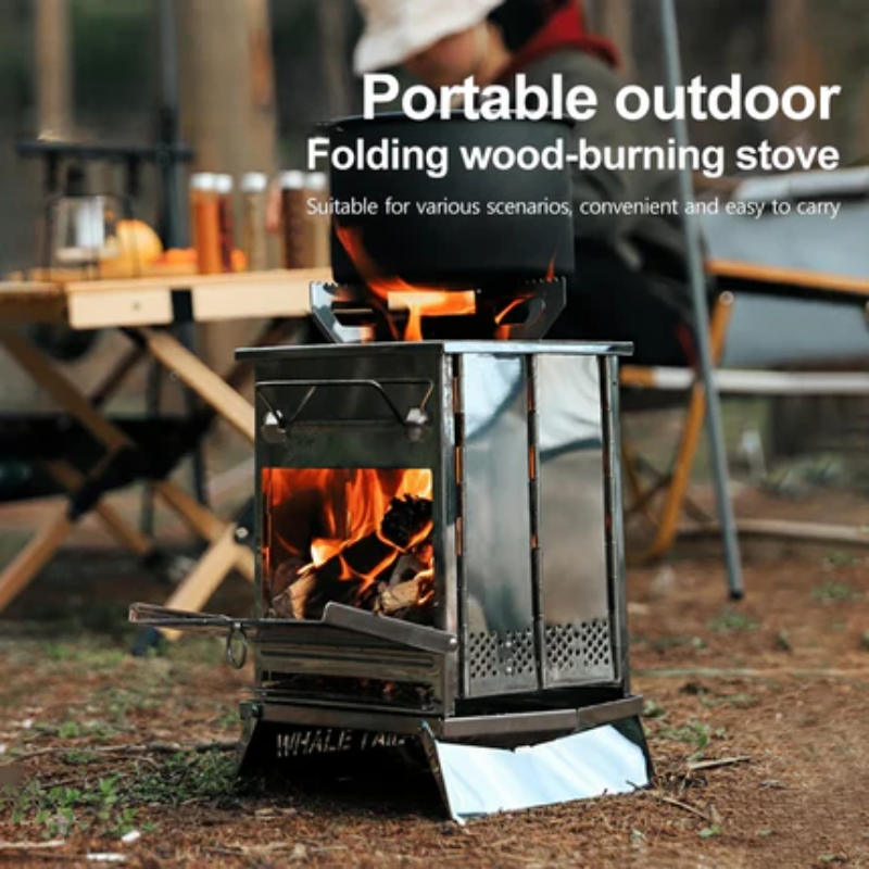 Portable Stainless Steel Camping Stove
