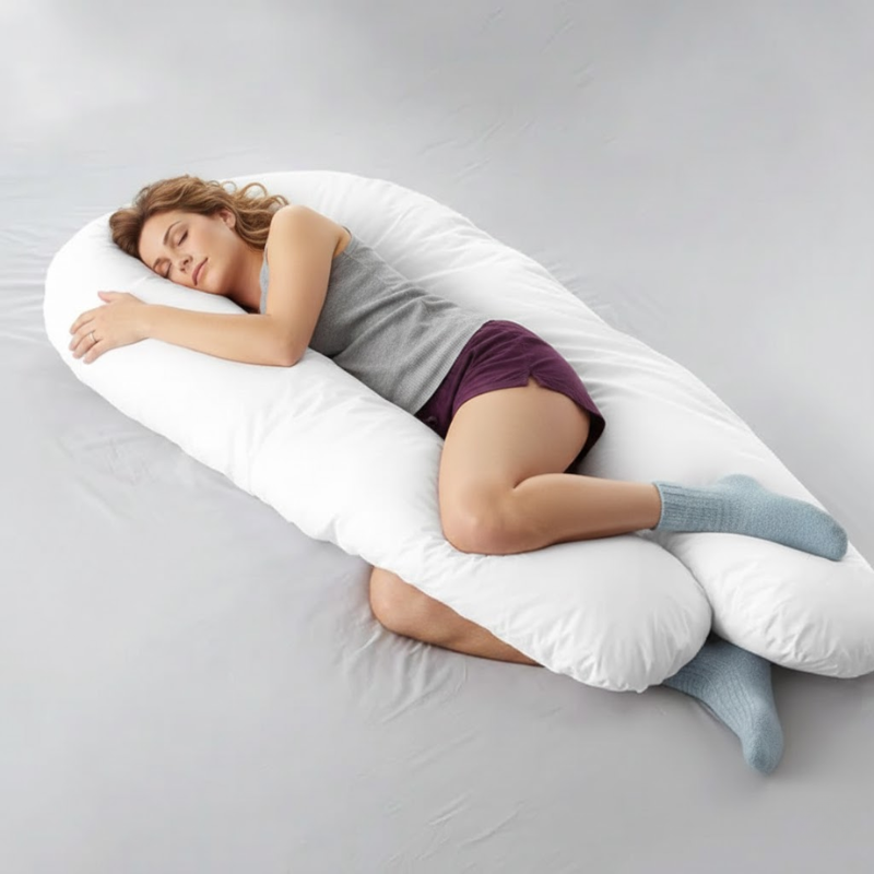 Full Support U-Shaped Body Pillow