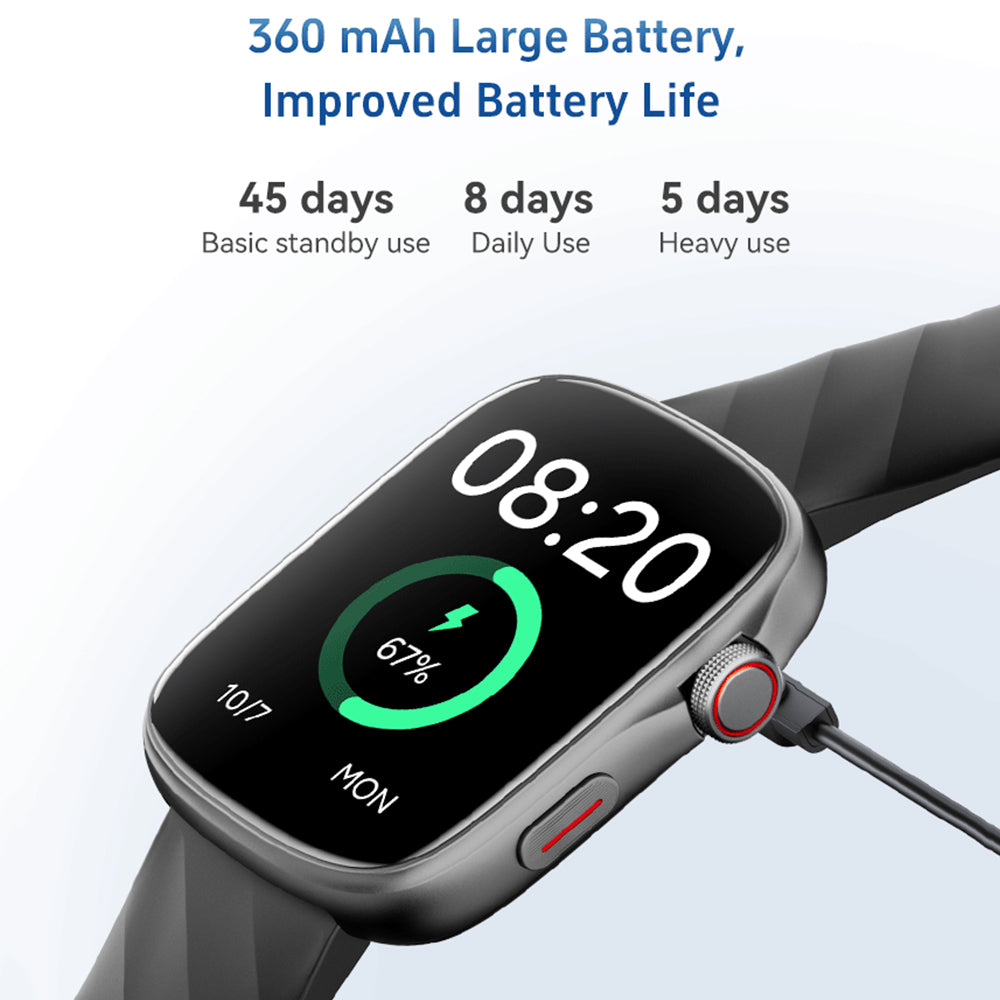 Smart Watch GTS 10 AI AMOLED  Black Edition