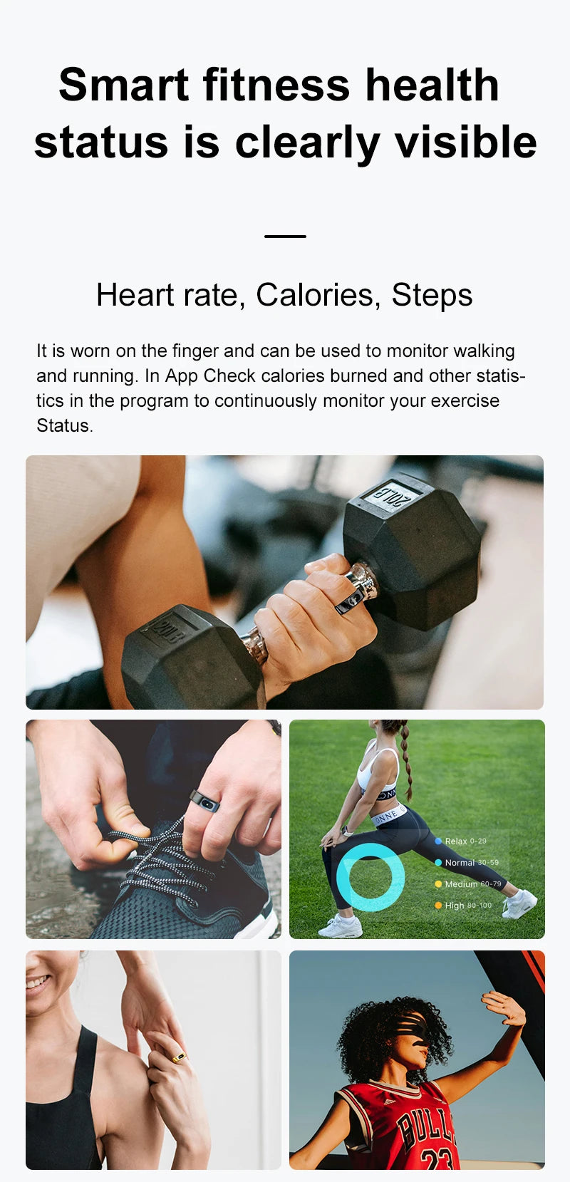 R08 Smart Ring – Fitness, Sleep & Temperature Tracking