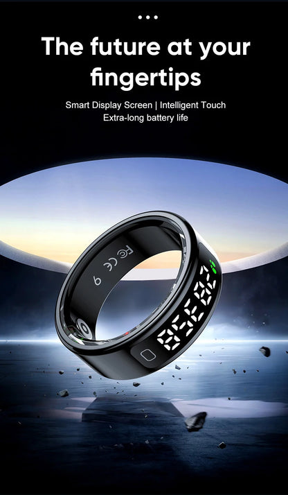 R11C Smart Ring Black – Sleep, Heart & Activity Tracker