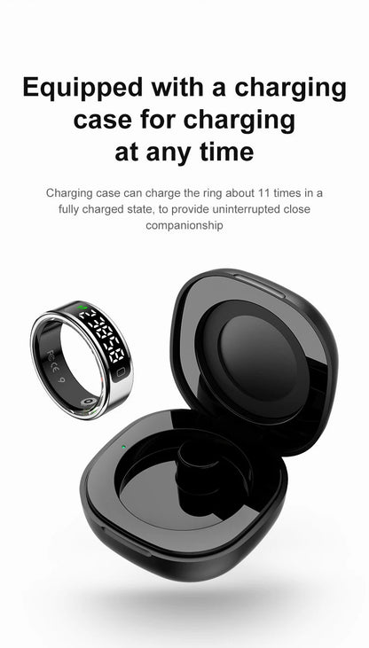 R11C Smart Ring Silver – Sleep, Heart & Activity Tracker