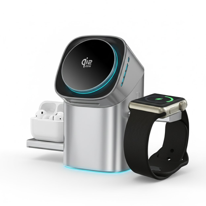 Qi2 Magnetic 3-in-1 Charger