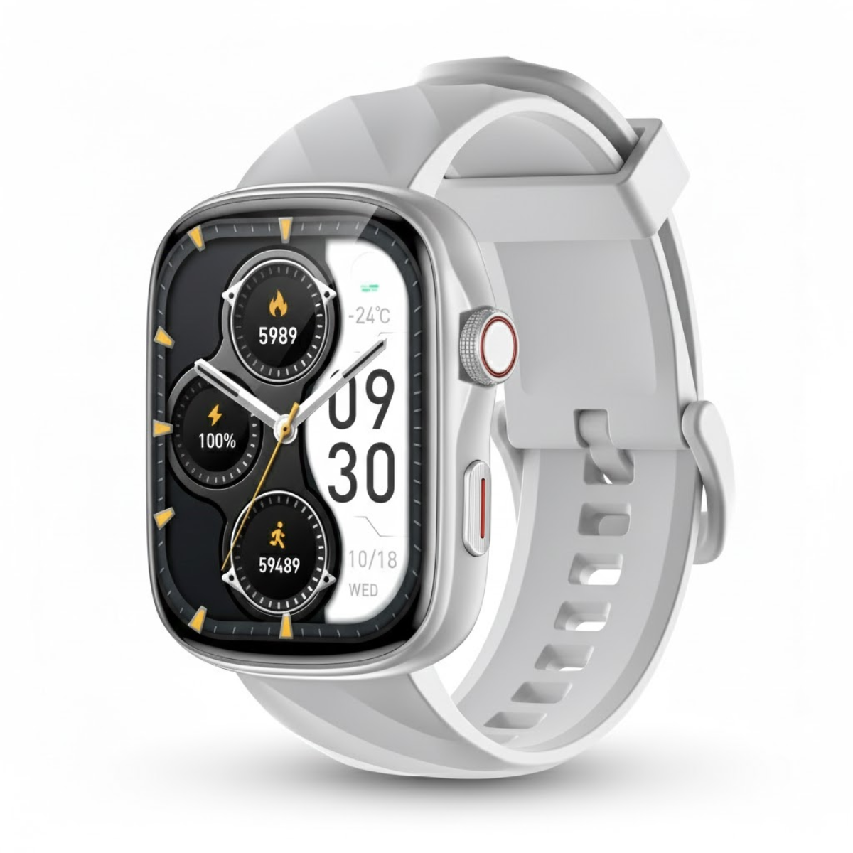 Smart Watch GTS 10 AI AMOLED White Edition