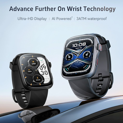 Smart Watch GTS 10 AI AMOLED  Black Edition