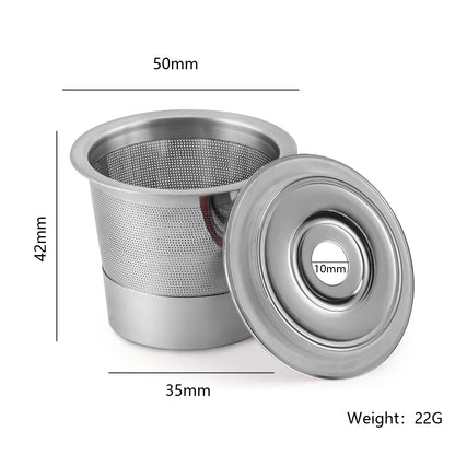 Reusable Stainless Steel K-Cup Coffee Box